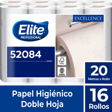 Papel Higiénico Excellence Habit (Pack 16 Rollos 2H 20 Mts)