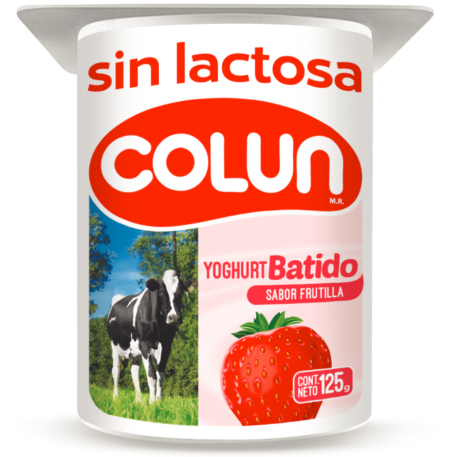 Yogurt Sin Lactosa Frutilla 125cc