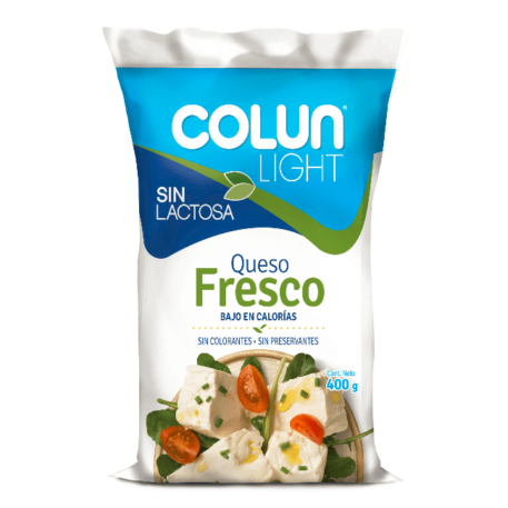 Queso Fresco Light 400g Sin Lactosa