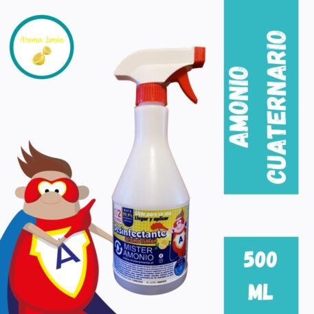Amonio Cuaternario con dispensador 500ml