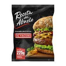 Hamburguesa de vacuno 225grs