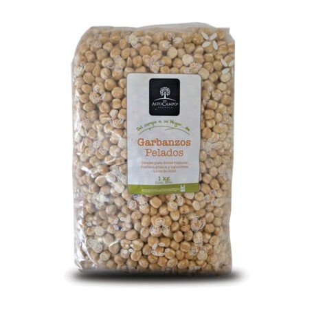 Garbanzos sin Piel Alto Campo 1 kilo
