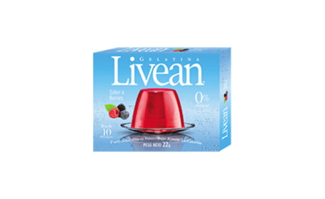 Gelatina Livean Berries 20grs